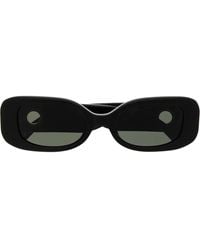 Linda Farrow - Lola Rectangle-Frame Sunglasses - Lyst