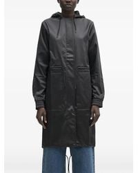 Rains - String Hooded Pocket Parka - Lyst