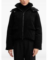 ARMANI EXCHANGE - Corduroy Hooded Jacket - Lyst
