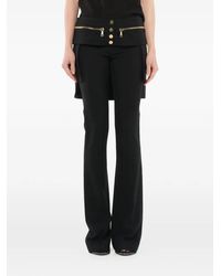 Givenchy - Zip-Detail Buttonet Trousers - Lyst