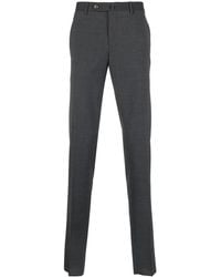 PT Torino - Mid-Rise Tapered Trousers - Lyst