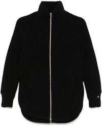 Herno - キルティングパネル カーディガン - Lyst