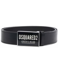 DSquared² - Logo-plaque Belt - Lyst
