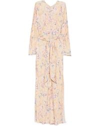 forte_forte - Floral Tie Maxi Dress - Lyst