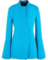 Giorgio Armani - Flared-Sleeve Fitted Jacket - Lyst