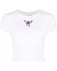 PUMA - Butterfly-Print Cropped T-Shirt - Lyst