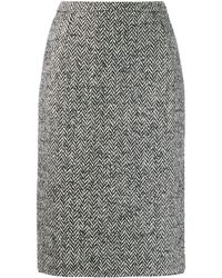 RED Valentino Gonna a matita - Multicolore