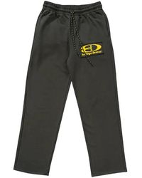 Bottega Desires - Logo-Patch Drawstring Track Pants - Lyst