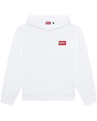 DIESEL - Hoodie À Patch Logo - Lyst