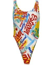 Donde Esteban - Bazurto Printed Swimsuit - Lyst