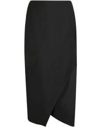 McQueen - Wool And Mohair Skirt - Lyst