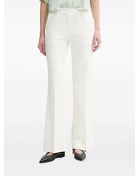 Marc O' Polo - Pressed-Crease Flared Trousers - Lyst