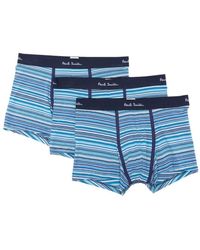 Paul Smith - Logo-waistband Striped Briefs (pack Of Three) - Lyst