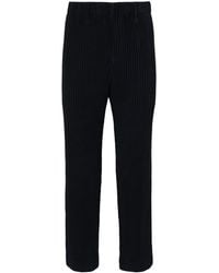 Homme Plissé Issey Miyake - Tapered Plissé Trousers - Lyst