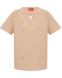 DIESEL - T-Shirt Normy Od S1 À Logo Oval D - Lyst
