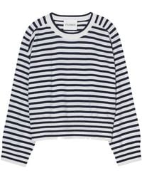 Closed - Striped Cashmere Sweater - Lyst