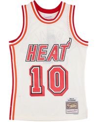 Mitchell & Ness - X Nba Swingman Jersey Miami Heat 1996-97 Tim Hardaway Tank Top - Lyst