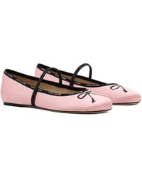 Marc Jacobs - Bow-Detail Ballet Flats - Lyst