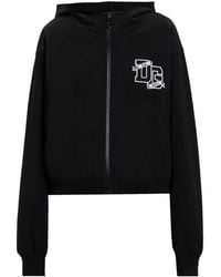 Dolce & Gabbana - Logo-Patch Zip-Up Hoodie - Lyst