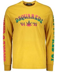 DSquared² - Logo-Print Cotton T-Shirt - Lyst