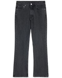 Jil Sander - Flared Lightweight Denim Trousers - Lyst