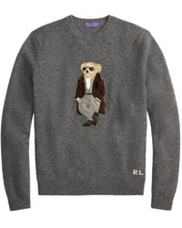 Ralph Lauren - Polo-Bear Cashmere Sweater - Lyst
