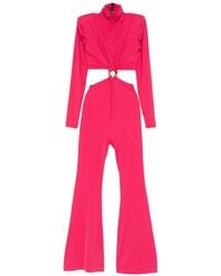 MITILIANE COUTURE - Cut-Out Chain-Link Jumpsuit - Lyst