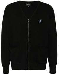 SPORT b. by agnès b. - Cárdigan con logo bordado - Lyst