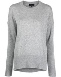 Theory - Melange-effect Cashmere Sweater - Lyst