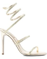 Rene Caovilla - Sandales Cleo 105 Mm À Talon - Lyst
