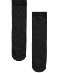 Wolford - Daisy Floral-Jacquard Socks - Lyst