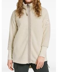 Didriksons - Sally Fleece-Texture Zip-Up Sweatshirt - Lyst