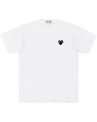 COMME DES GARÇONS PLAY - Logo-Print T-Shirt - Lyst