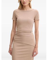 Guess - Logo-Detail T-Shirt - Lyst