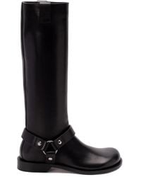 Loewe - 'Campo' High Biker Boots - Lyst