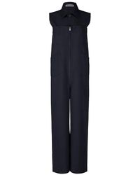 Issey Miyake - Zip Sleeveless Jumpsuit - Lyst