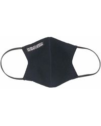 Marcelo Burlon - Logo-Print Face Mask - Lyst