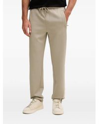KARL LAGERFELD - Logo-Tape Drawstring Track Pants - Lyst