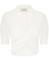Sportmax - Jersey Polo Top - Lyst