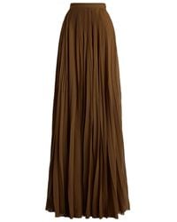 Ralph Lauren - Jupe Longue À Design Plissé - Lyst