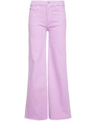 Mother - The Roller Fray Flared Jeans - Lyst