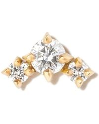 Lizzie Mandler - 18Kt Eclat Diamond Stud Earring - Lyst