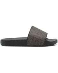 Michael Kors - Jake Monogram Slides - Lyst