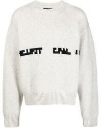 HELIOT EMIL - Knitted Crew-neck Jumper - Lyst