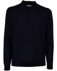 Cruna - Virgin Wool Polo Shirt - Lyst