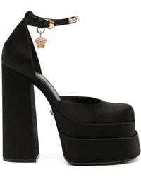 Versace - Medusa Aevitas Dubbele Platformpompen - Lyst