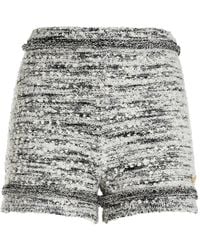 Genny - Bouclé-Knit Shorts - Lyst