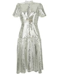 Macgraw - Robe Brodée De Sequins - Lyst