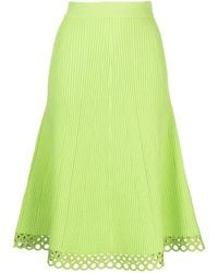 Jonathan Simkhai - A-Line Ribbed Midi Skirt - Lyst