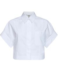 Fendi - Camisa Corta Con Botones - Lyst